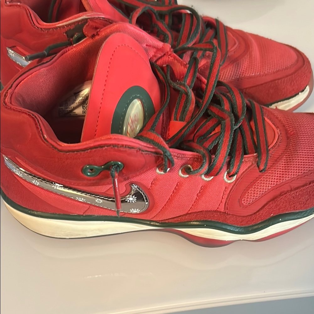 Nike Air Zoom G.T. Hustle 2 - Red and Metallic Silver